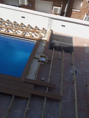 Instalación de tarima flotante clic en Viladecans