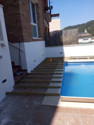 Instalación de tarima flotante clic en Viladecans