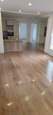 Instalación de tarima flotante clic en Madrid