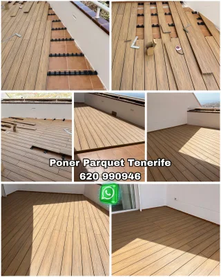Instalación de tarima flotante clic en Santa Cruz de Tenerife