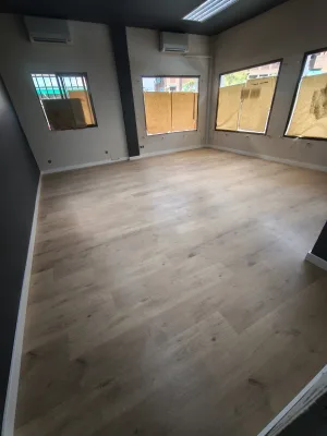 Instalación de suelo de madera natural en Madrid